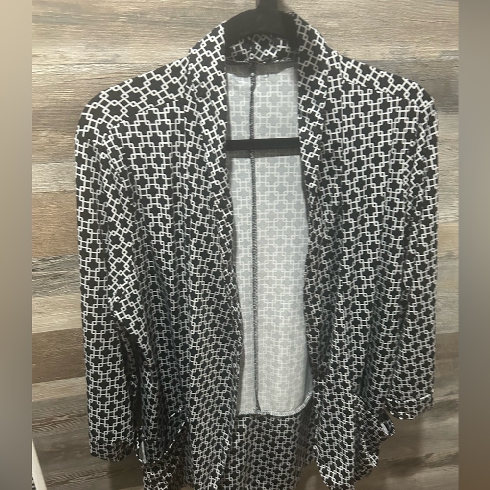 Stylish Black and White Women's Jacket